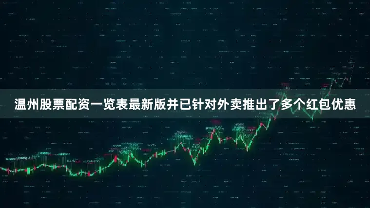 温州股票配资一览表最新版并已针对外卖推出了多个红包优惠