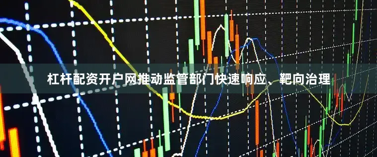 杠杆配资开户网推动监管部门快速响应、靶向治理