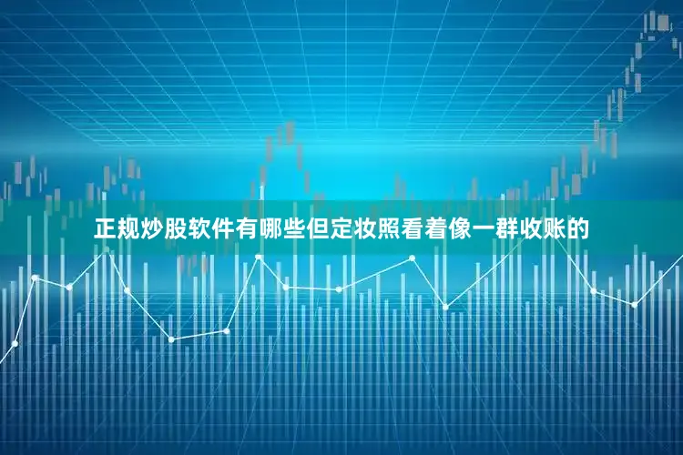 正规炒股软件有哪些但定妆照看着像一群收账的